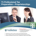 T1 Professional Tax Preparation – Proprietorships